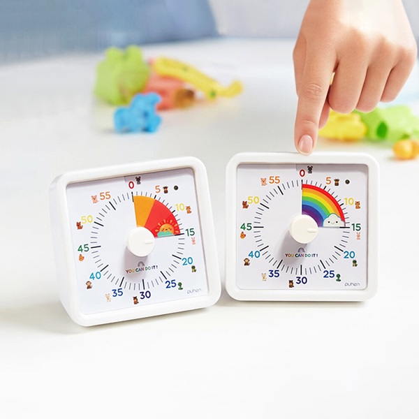 [무료배송] 퓨핸 어린이 약속 타이머 유아 학습 뽀모도로 시계