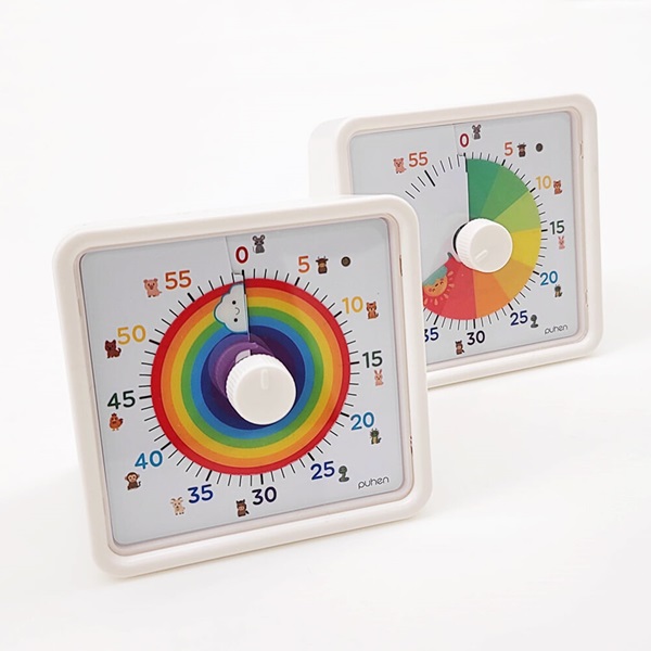 [무료배송] 퓨핸 어린이 약속 타이머 유아 학습 뽀모도로 시계