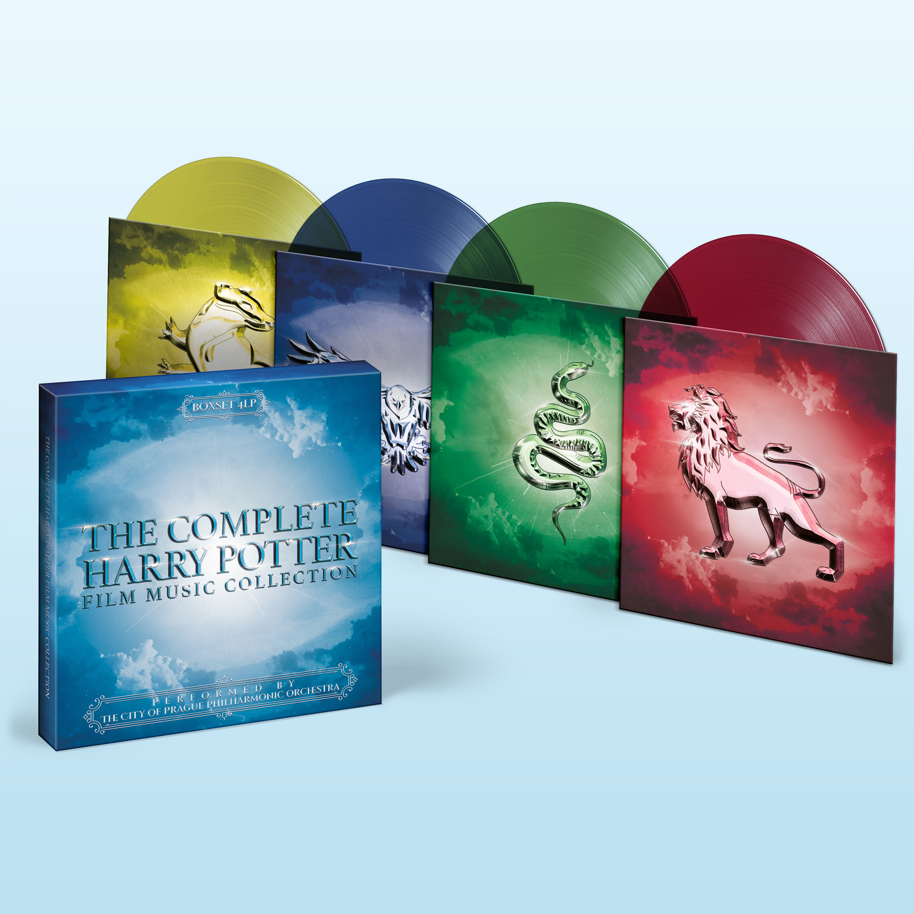 해리포터 영화음악 전곡 모음집 (The Complete Harry Potter Film Music Collection) [컬러 4LP]