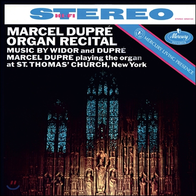 Marcel Dupre 비도르: 오르간 교향곡 6번 / 뒤프레: 전주곡과 푸가 (Widor: Organ Symphony / Dupre: Prelude & Fugue)