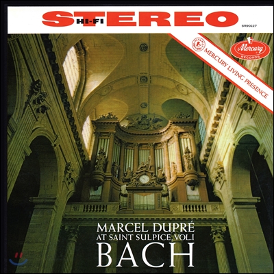 Marcel Dupre 생쉴피스 1집 - 바흐: 전주곡과 푸가 (At Saint Sulpice Vol.1 - Bach: Prelude & Fugue BWV532, 543, 548)
