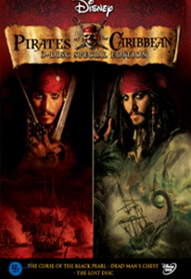 캐리비안의 해적 1&2 박스세트 + 보너스디스크 (3Disc)