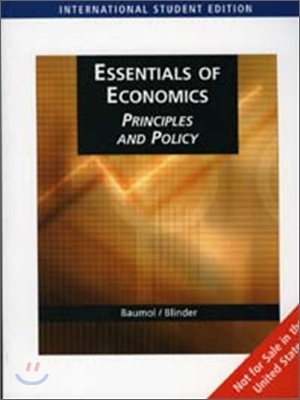 Essentials of Economics : Principles and Policy, 10/E (IE)