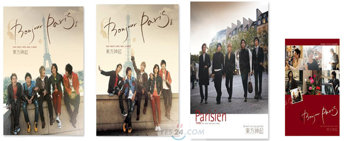 東方神起 Bonjour 惜しかっ PARIS 写真集 DVD フォトダイアリー セット