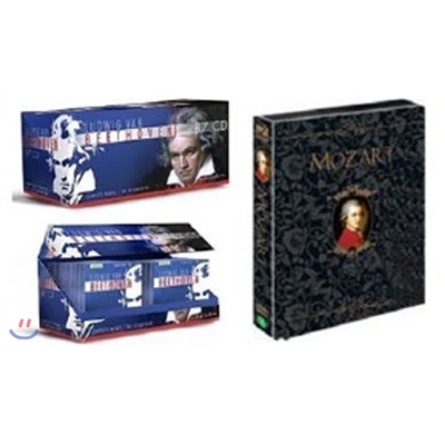 베토벤 전집 87CD + 모짜르트 탄생 250주년 프리미엄오페라 디지팩 박스세트 (5disc) - DVD