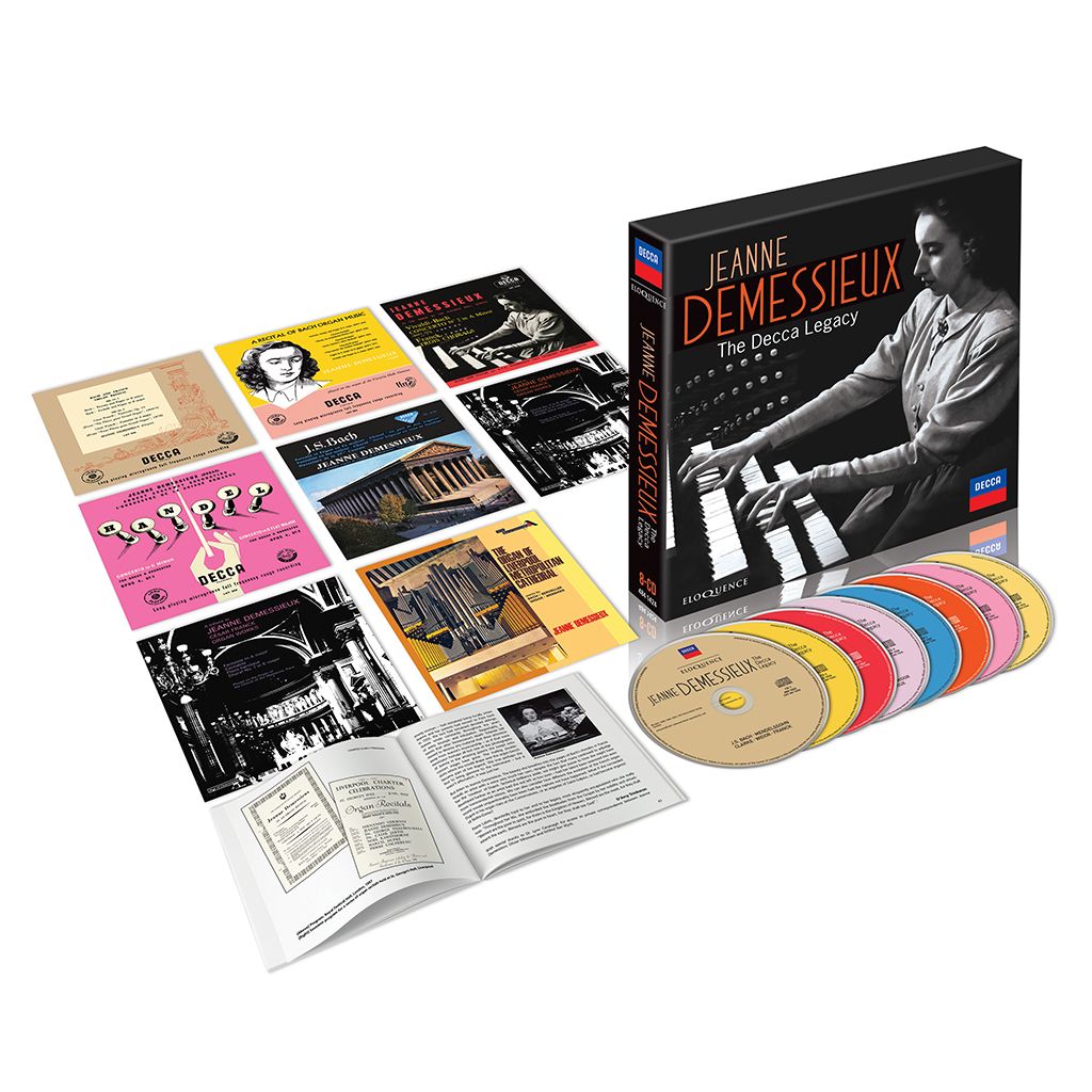 잔 드메시외 데카 녹음 전집 (Jeanne Demessieux: The Decca Legacy) [8CD 박스세트]