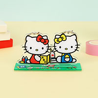 헬로키티 아크릴 스탠드 키링