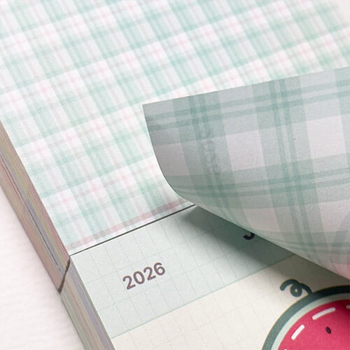 2026 체크 앤 후르츠 365 일력