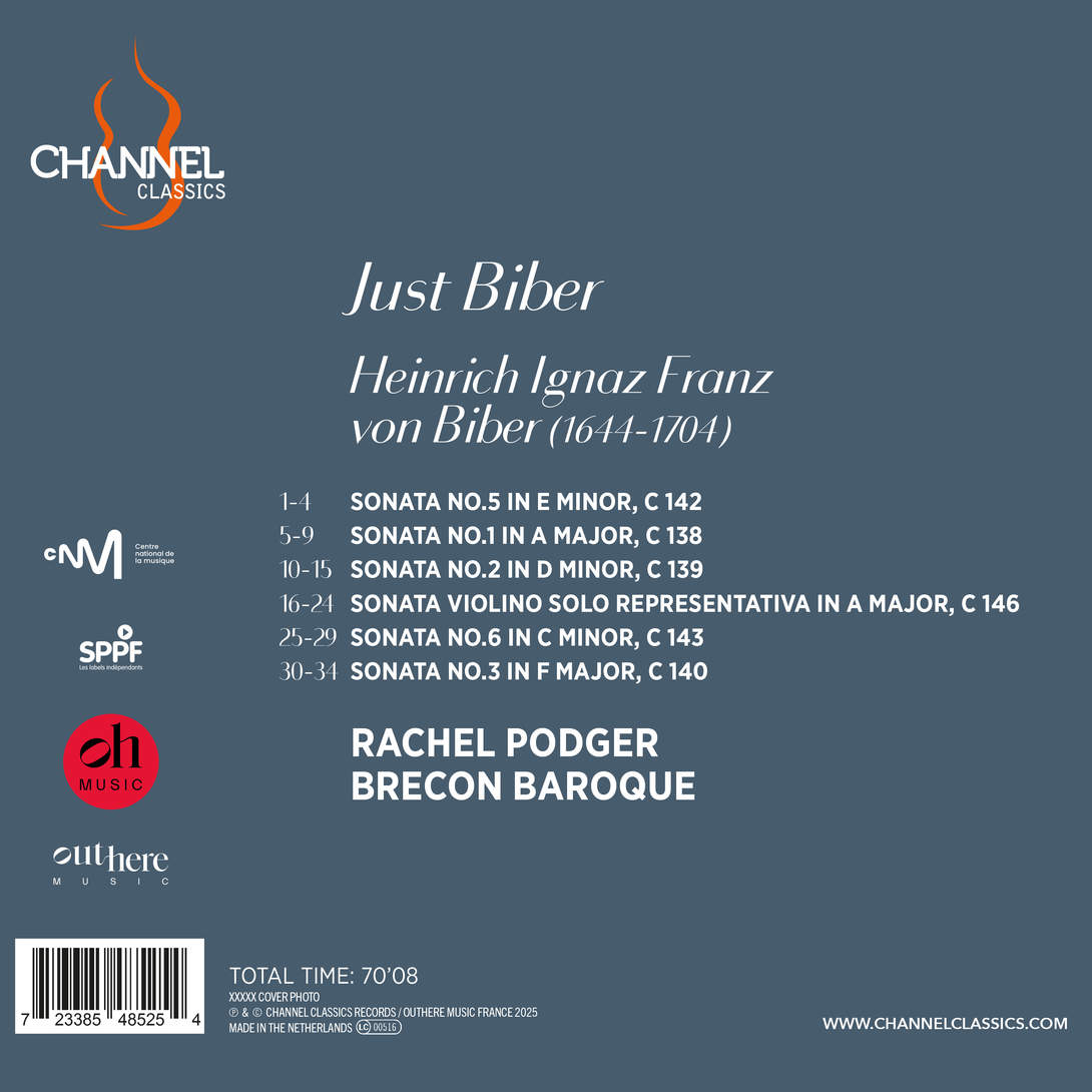 Rachel Podger 비버: 바이올린 소나타 (Just Biber)