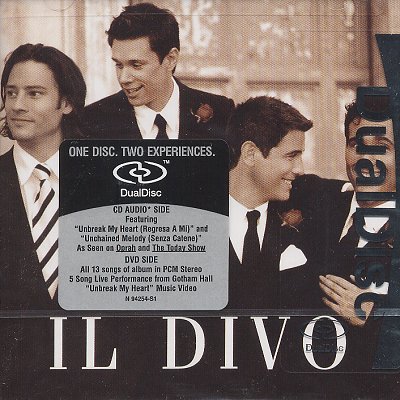 일 디보 - Il Divo (CD+DVD / Dual Disc)
