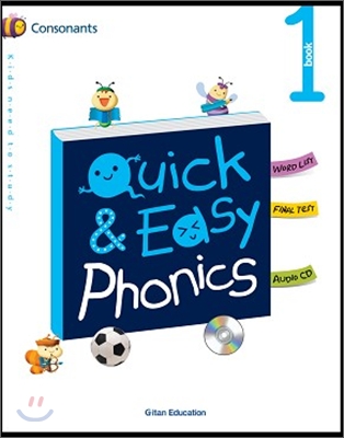 Quick & Easy Phonics 퀵 앤 이지 파닉스 1