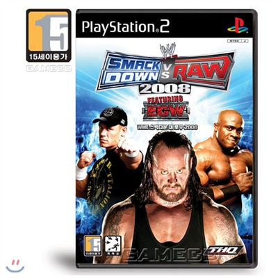 WWE 스맥다운 대 로우 2008(PS2)