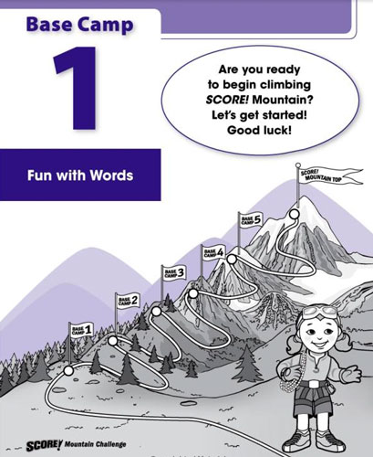 Score! Mountain Challenge : Language Arts Workbook : Grade 2