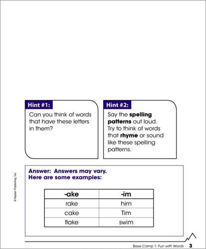 Score! Mountain Challenge : Language Arts Workbook : Grade 2