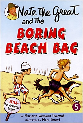 [Nate the Great] #5 Nate the Great and the Boring Beach Bay (Book & Audio CD)