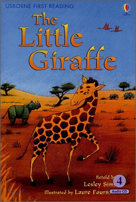 Usborne First Reading Level 2-4 : The Little Giraffe (Book & CD)