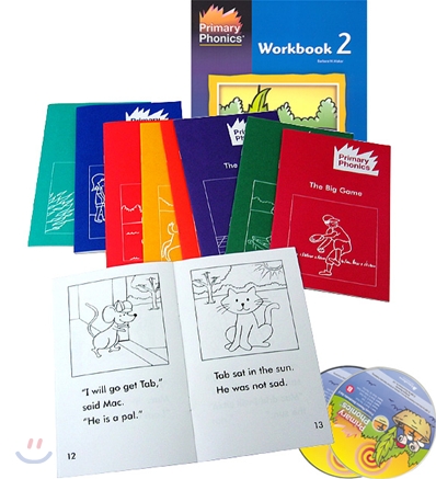 Primary Phonics 2 Set (Book+Workbook+Audio CD)