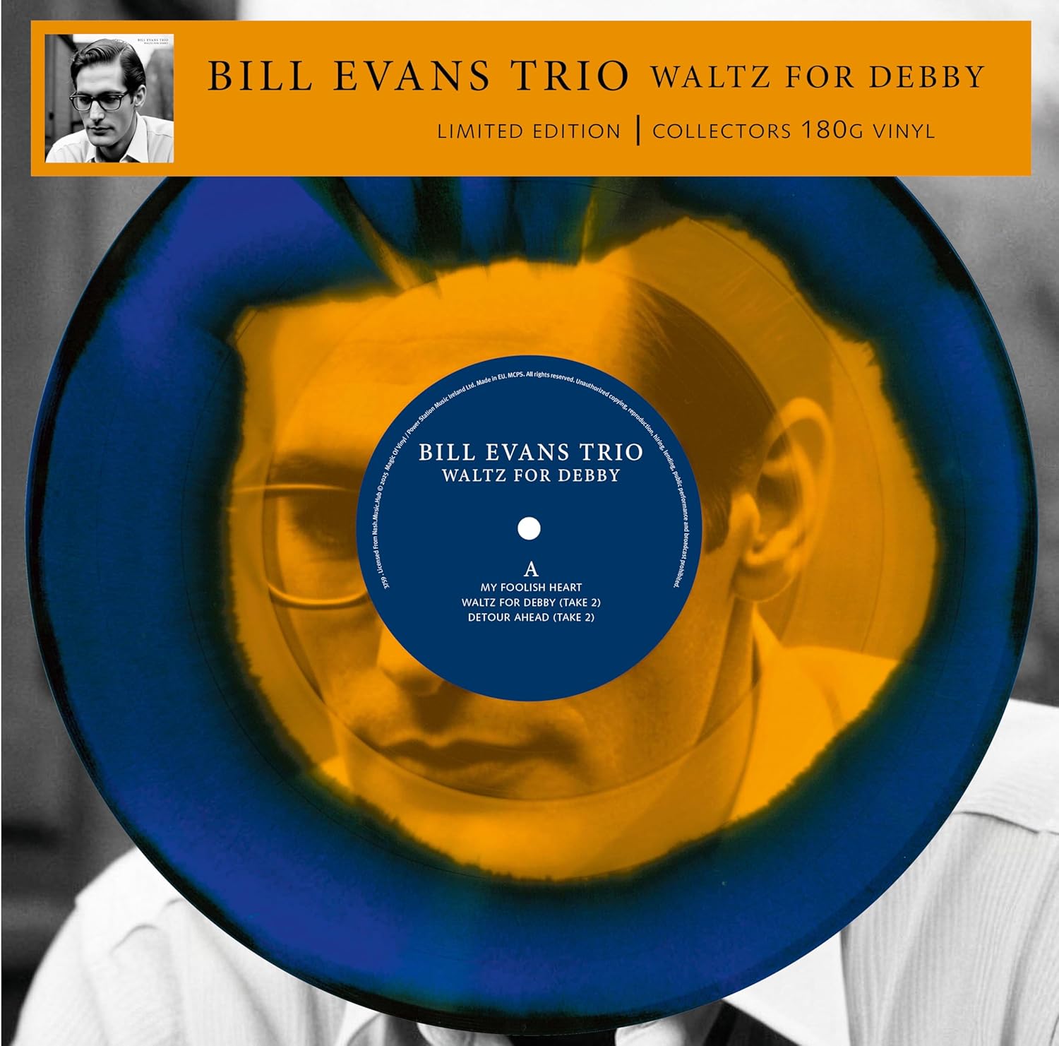 Bill Evans (빌 에반스) - Waltz For Debby [블루 & 오렌지 컬러 LP]