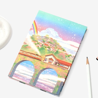 세상의 마지막 기차역 사철제본노트