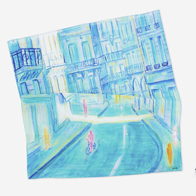 일러스트 손수건