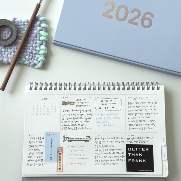 [예스24배송] 루카랩 2026 플랜더 ver.12 캘린더 겸 플래너