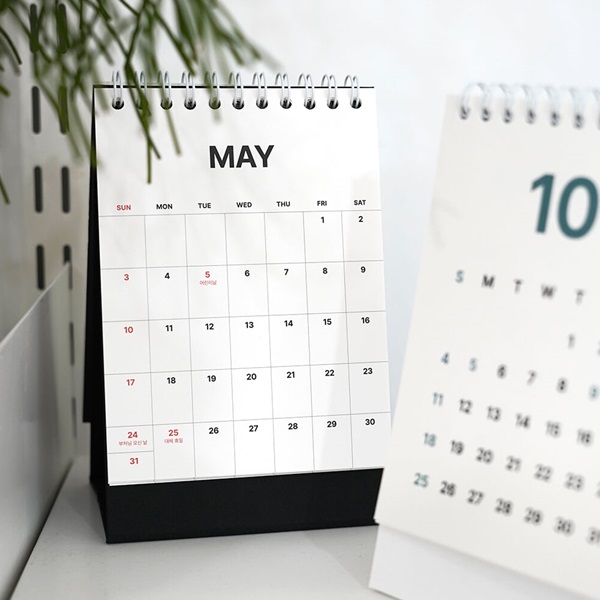 루카랩 2026 MMM 미니 캘린더 탁상달력