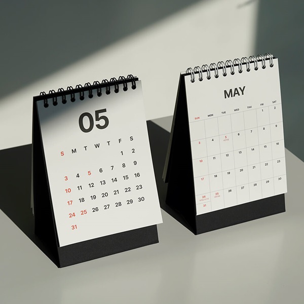 루카랩 2026 MMM 미니 캘린더 탁상달력