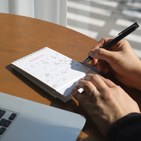 루카랩 2026 MMM 미니 캘린더 탁상달력