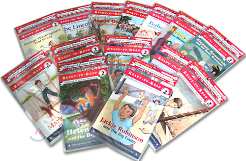 Ready-To-Read Level 2 Set : COFA 위인의 어린시절이야기 시리즈 14종 세트 (Book + CD)