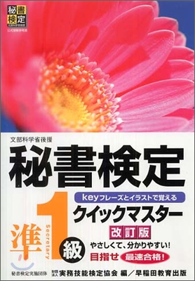 秘書檢定クイックマスタ- 準1級