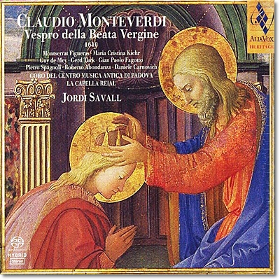 Jordi Savall 몬테베르디: 성모 마리아의 저녁기도 (Claudio Monteverdi: Vespro della beata Vergine 1610) 조르디 사발 