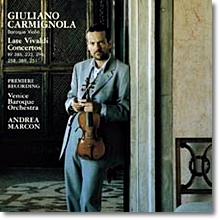 Giuliano Carmignola 비발디: 후기 바이올린 협주곡집 (Vivaldi : Late Violin Concertos) 줄리아노 카르미놀라