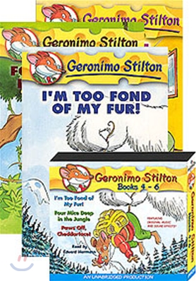 Geronimo Stilton #4 - #6 세트 (Book + CD)