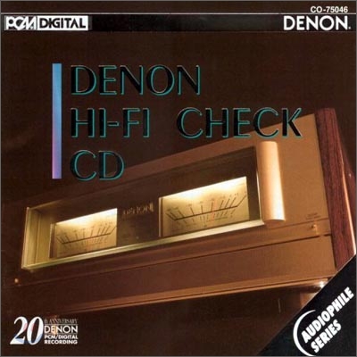 Denon Hi-Fi Check CD (데논 하이파이 체크 CD)