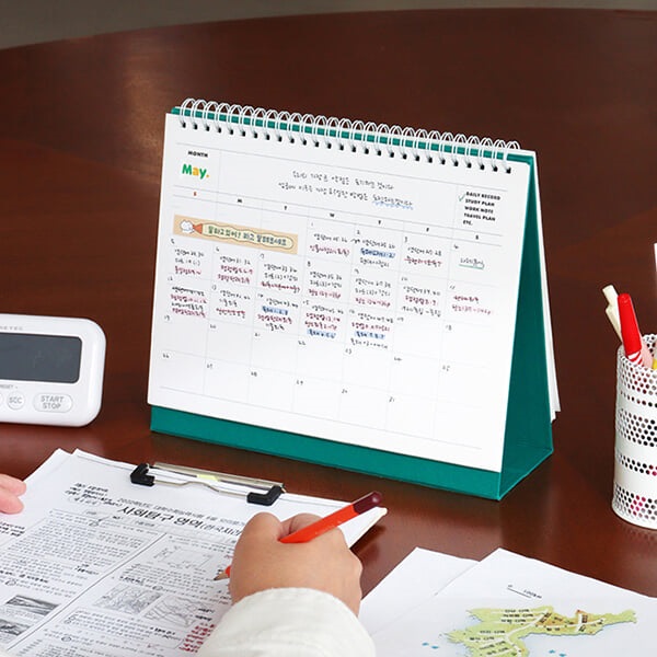 (26-27)기본 2년 탁상 달력(26년 1월~27년 12월)