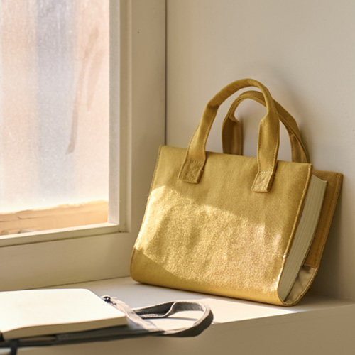 [4개세트]북 백(카키)+북커버(머스타드)+제로퍼제로 키링+카드 케이스 세트