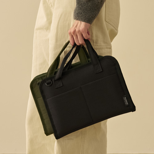 [4개세트]북 백(블랙)+북커버(차콜그레이)+제로퍼제로 키링+카드 케이스 세트