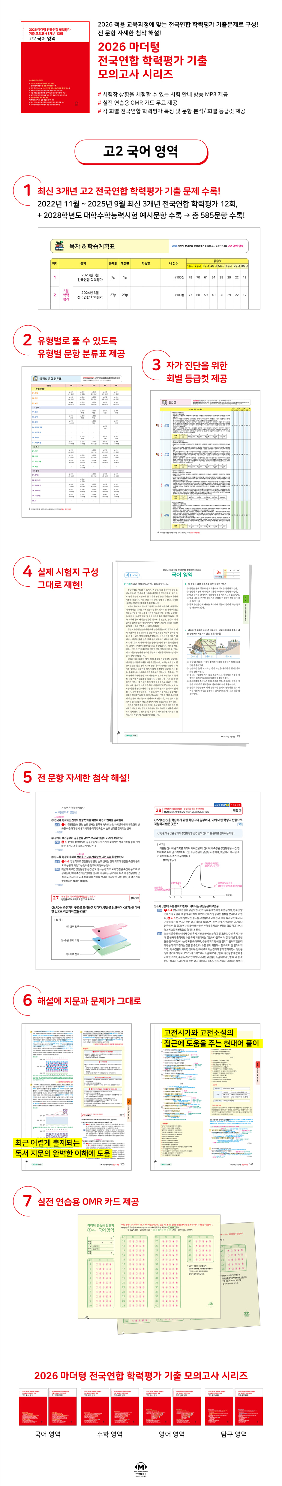 상세이미지_2026 전국연합 학력평가 기출 모의고사 3개년 13회 고2 국어 영역