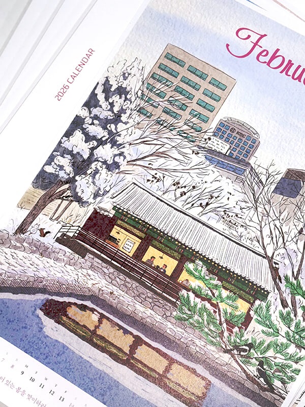 [예스24배송] 모먼트콜렉터 X 이이오 2026 아트캘린더