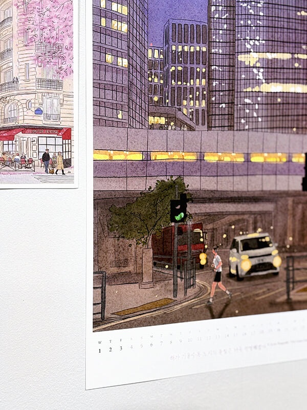 [예스24배송] 모먼트콜렉터 X 이이오 2026 아트캘린더