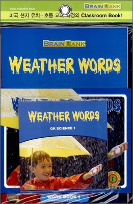 Weather Words (책 + CD 1장)