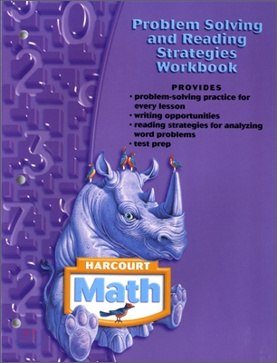 Harcourt Math Grade 4 : Problem Solving &amp; Reading Workbook (2007)