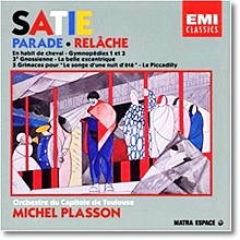 Michel Plasson - Satie : Orchestral Works (사티 : 관현악 작품집/cdc7494712)
