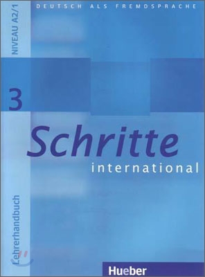 Schritte International 3 : 지침서