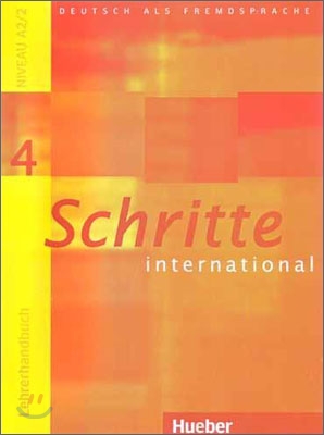 Schritte International 4 : 지침서