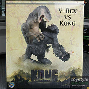 킹콩 V-Rex vs Kong Statue 피규어