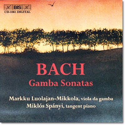 Markku Luolajan-Mikkola 바흐: 비올라 다 감바 소나타 - 마르쿠 루올라얀 미콜라 (Bach: Sonatas For Viola Da Gamba BWV 1027 1028 1029 1030a)