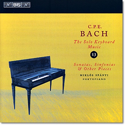 Miklos Spanyi 칼 필립 엠마누엘 바흐: 솔로 키보드 음악 13집 (C.P.E. Bach: The Solo Keyboard Music)