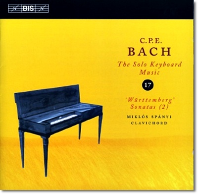 Miklos Spanyi 칼 필립 엠마누엘 바흐: 솔로 키보드 음악 17집 (C.P.E. Bach: The Solo Keyboard Music)