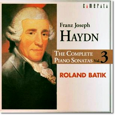 Roland Batik 하이든: 피아노 소나타 전곡 3집 (Haydn: The Complete Piano Sonata Vol.3)